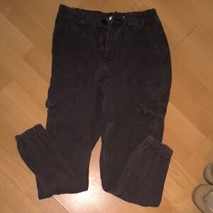 PacSun | Charcoal Flare Cargo Pants